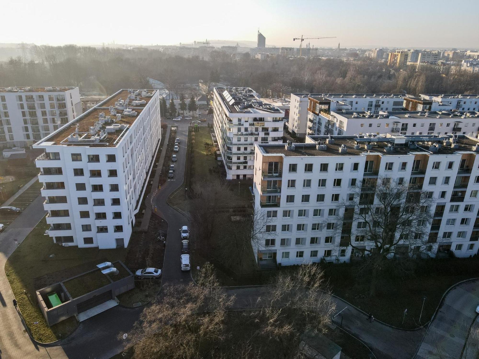 Dabie Park Residence Cracovia Esterno foto