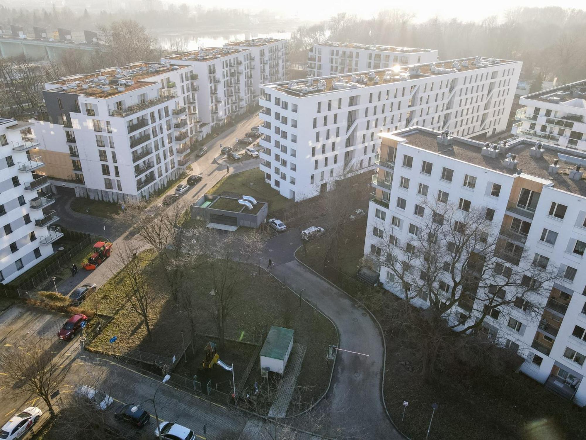 Dabie Park Residence Cracovia Esterno foto